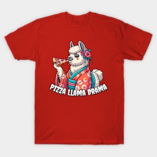 Pizza llama T-Shirt